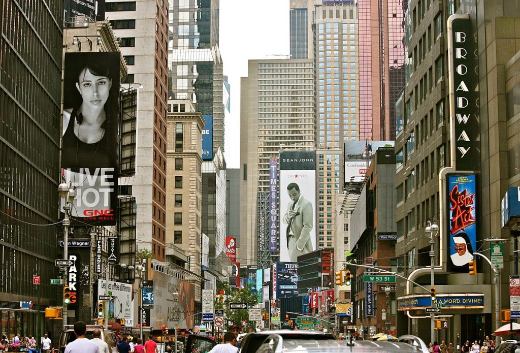 Seeing a show in Broadway, NYC, is one for the USA Bucket List. 