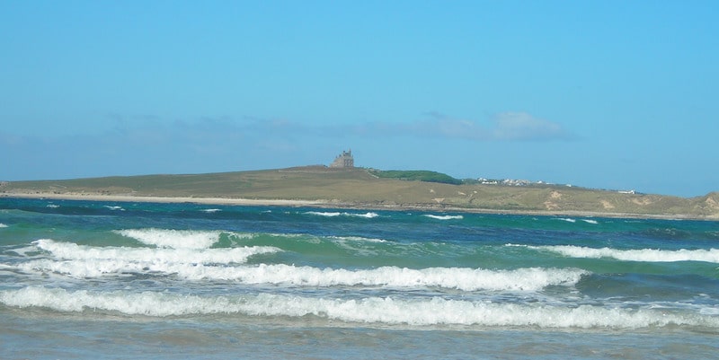 The Mullaghmore Beach in County Sligo. Surfing is popular here and is one for the Irish Bucket List. 