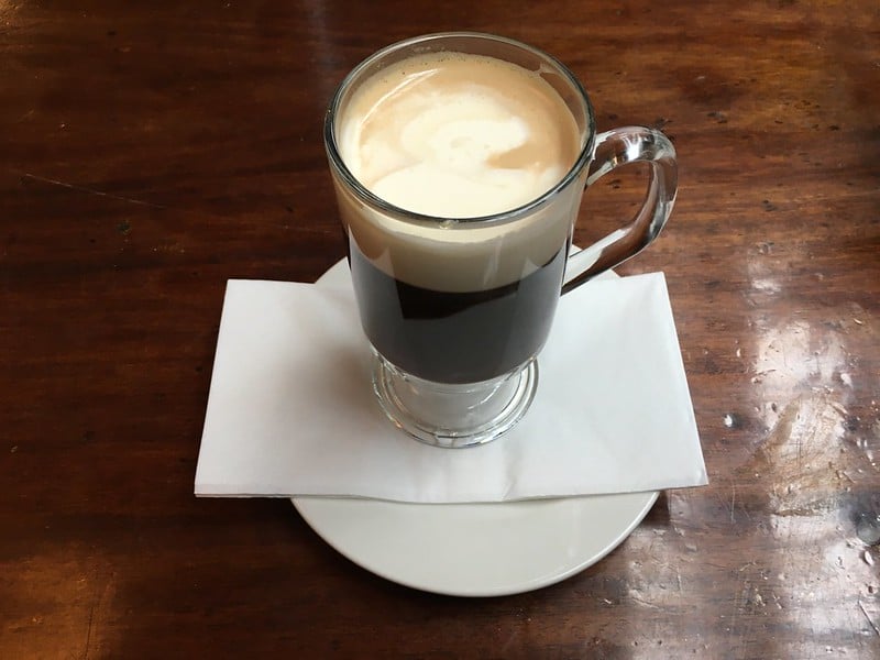 The world-famous Irish coffee is one of the best Irish alcoholic drinks. 