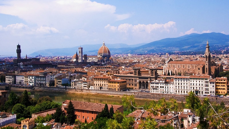 The views from Piazzale Michelangelo make this one of the best things on the Italy Bucket List. 