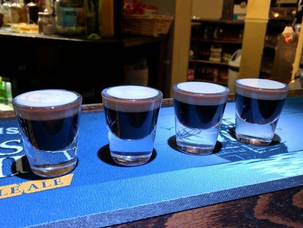 Baby Guinness is one of the most unique and innovative Irish alcoholic drinks. 