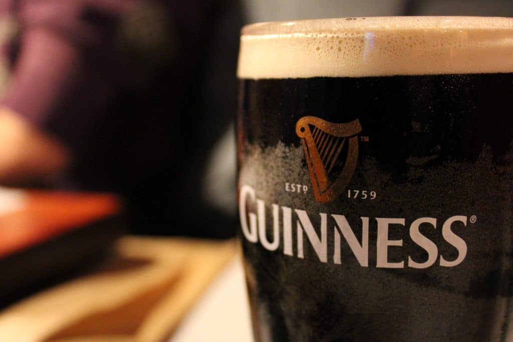 Guinness – the ultimate Irish classic.