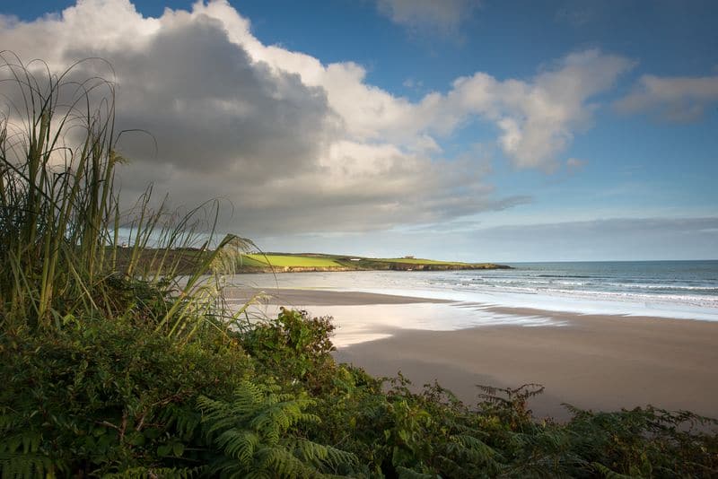 One of the best beaches in Ireland is the Inchydoney Beach, which is located in County Cork.