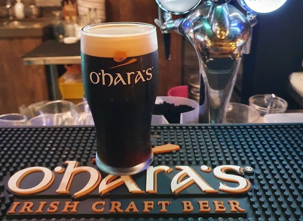 O'Hara's Pale Ale – one of the best Irish beers.