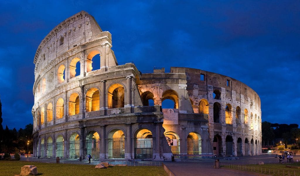 The Colosseum in Rome is one of the best bucket list ideas. 