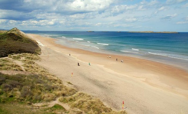 Whiterocks Beach, one of the best beaches in Ireland. 