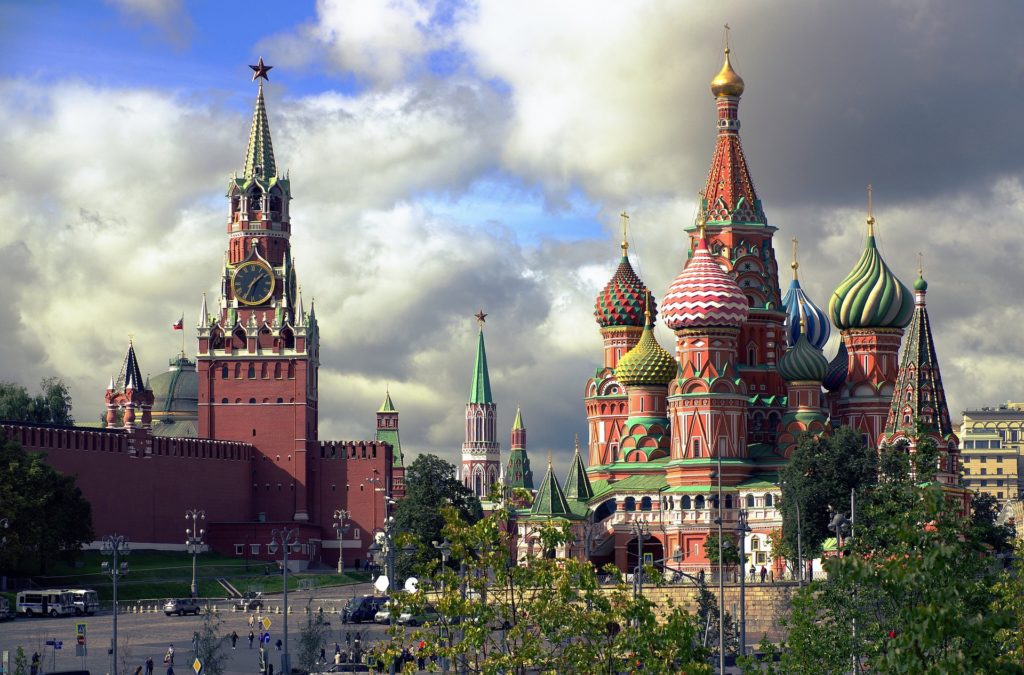 Halfway through our list of the most Instagrammable cities in the world is Moscow.