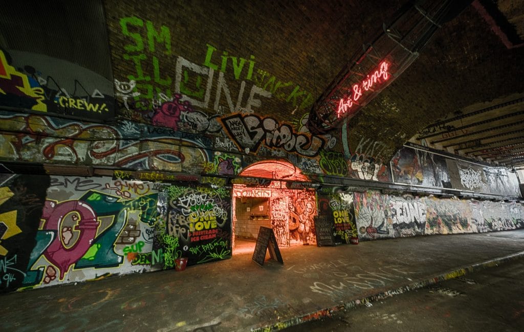 Leake Street Tunnel is a must-visit.