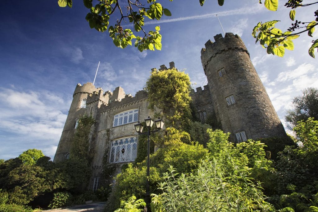 Malahide Castle is in Dublin.