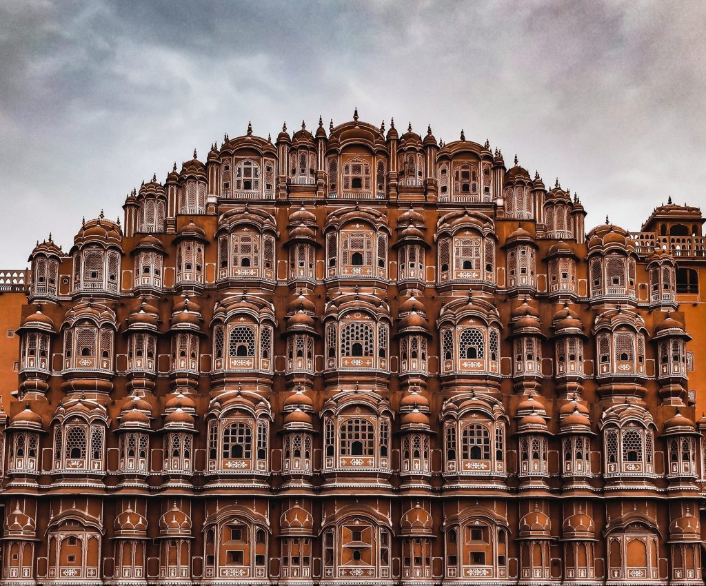 Jaipur is known as the Pink City.