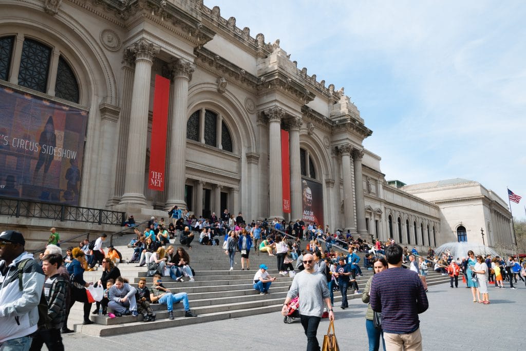 The MET is one of the largest museums of the world.