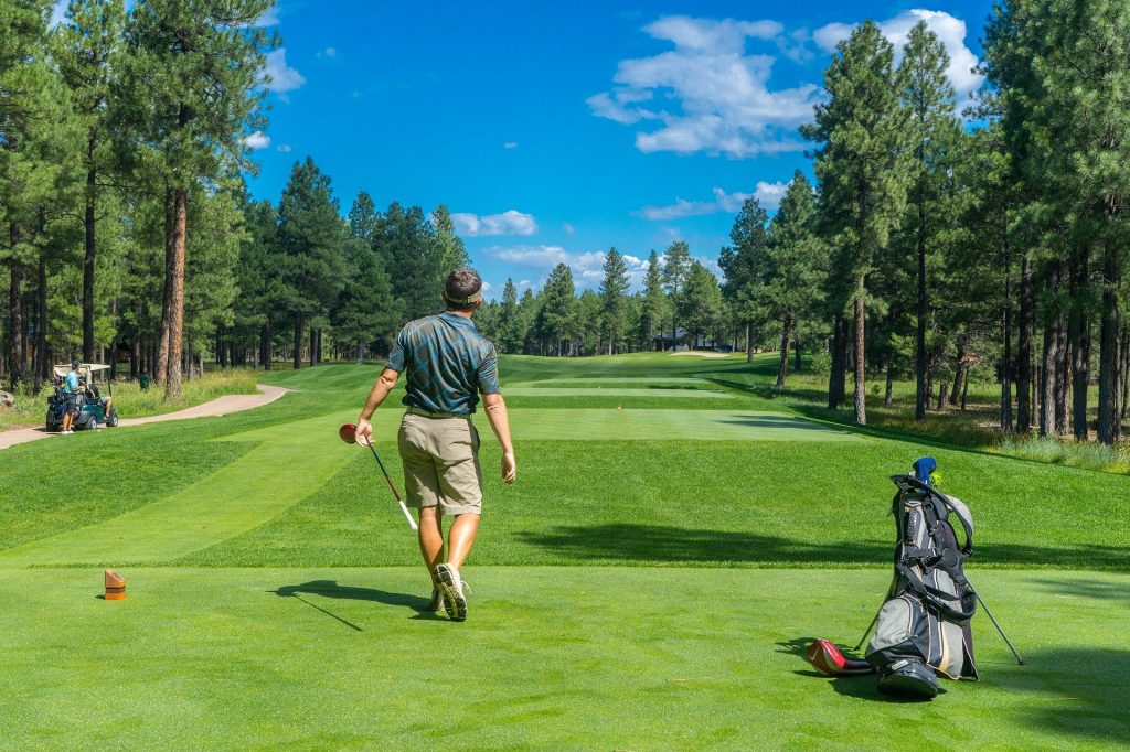 Golf is a leisurely game.