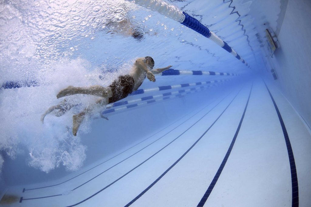 Swimming is one of the safest sports in the world.