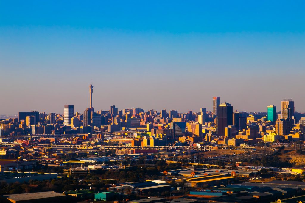 Johannesburg is a cosmopolitan city.