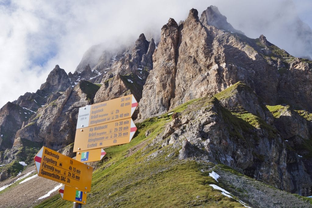 Surenenpass is one of the best hikes in Switzerland.