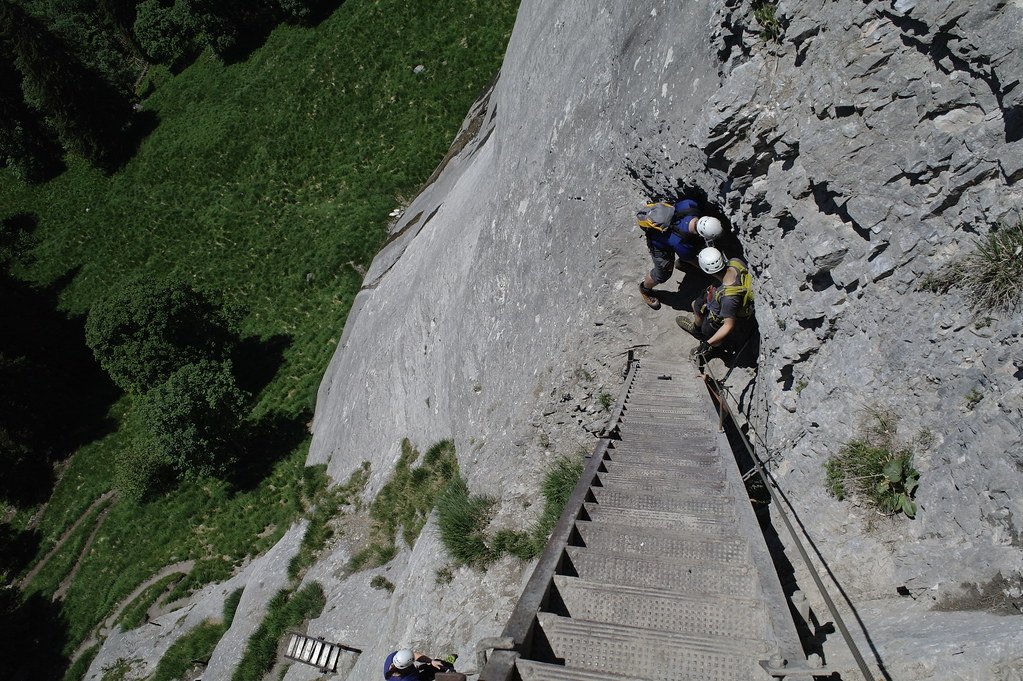 Pinut Via Ferrata is one of the best hikes in Switzerland.