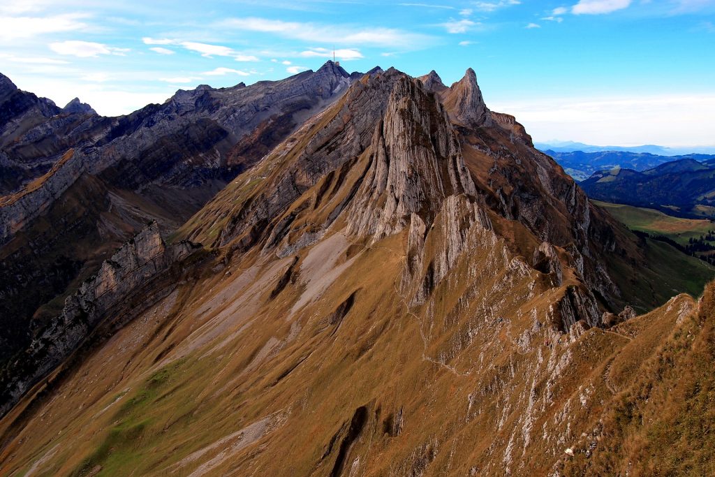 The Schäfler Ridge Hike offers amazing views.