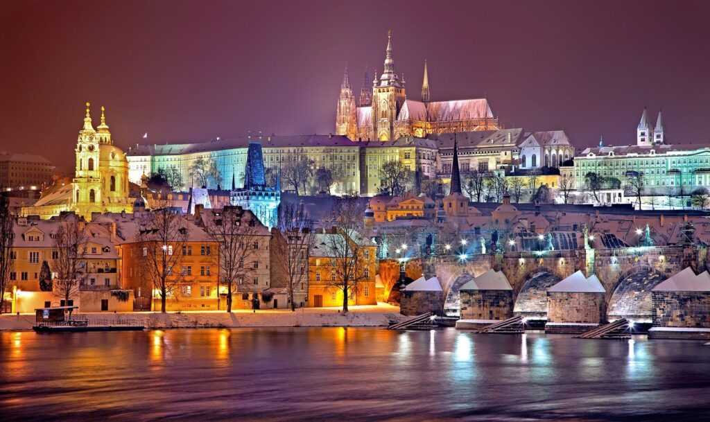 Prague Castle is one of the most famous landmarks in Europe.
