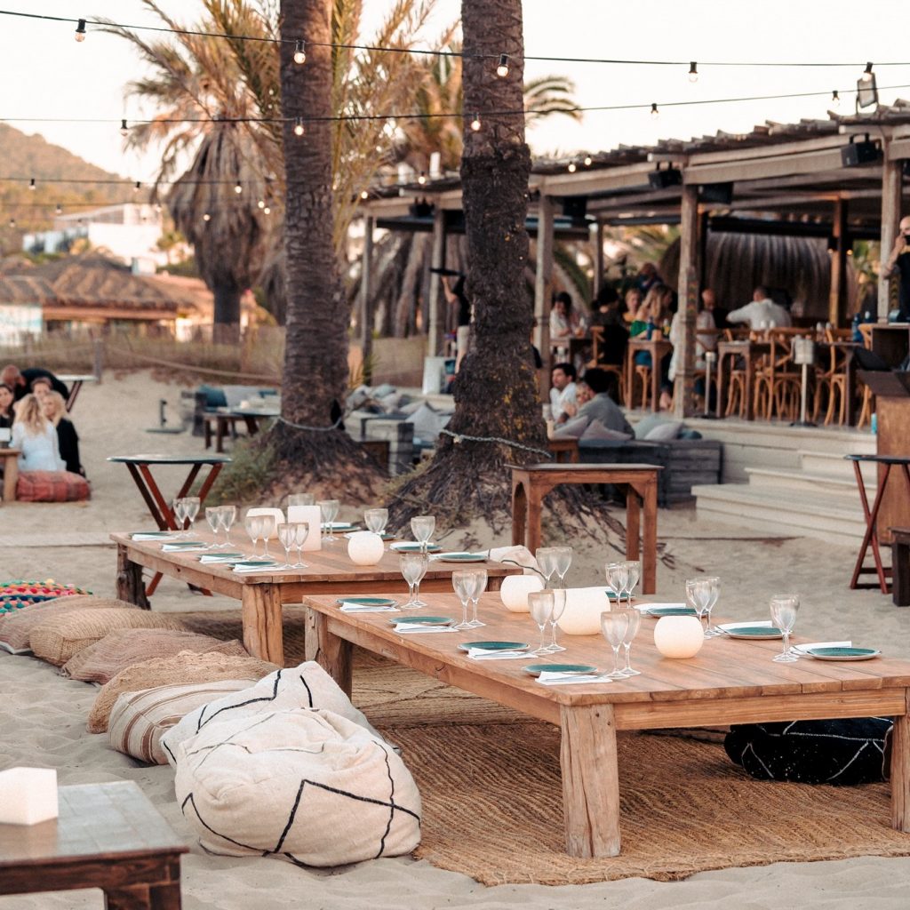 Beachouse is one of the best beach clubs in Ibiza.