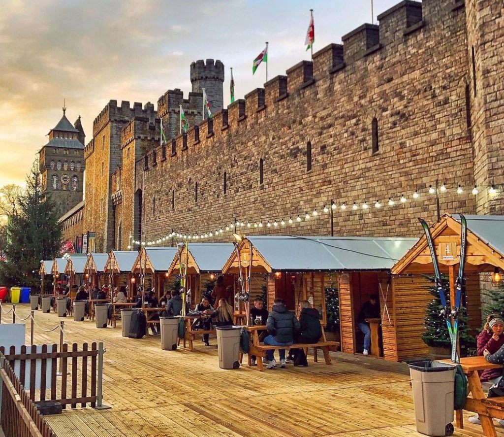 Cardiff's Christmas Market offers a cosy welcome to the festive season.