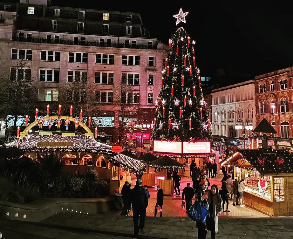 Birmingham holds the biggest authentic German market outside of the country.