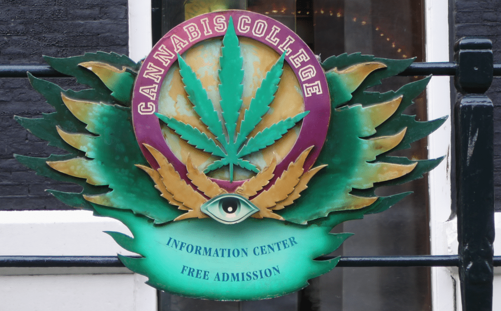 Amsterdam Cannabis College is a unique attraction.