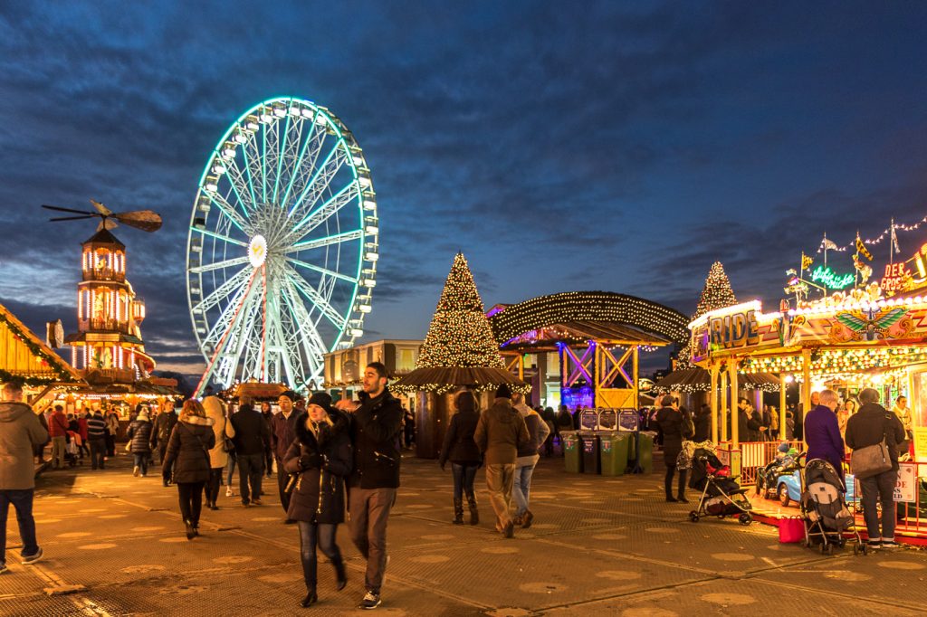 Hyde Park offers one of the best Christmas markets in the UK.