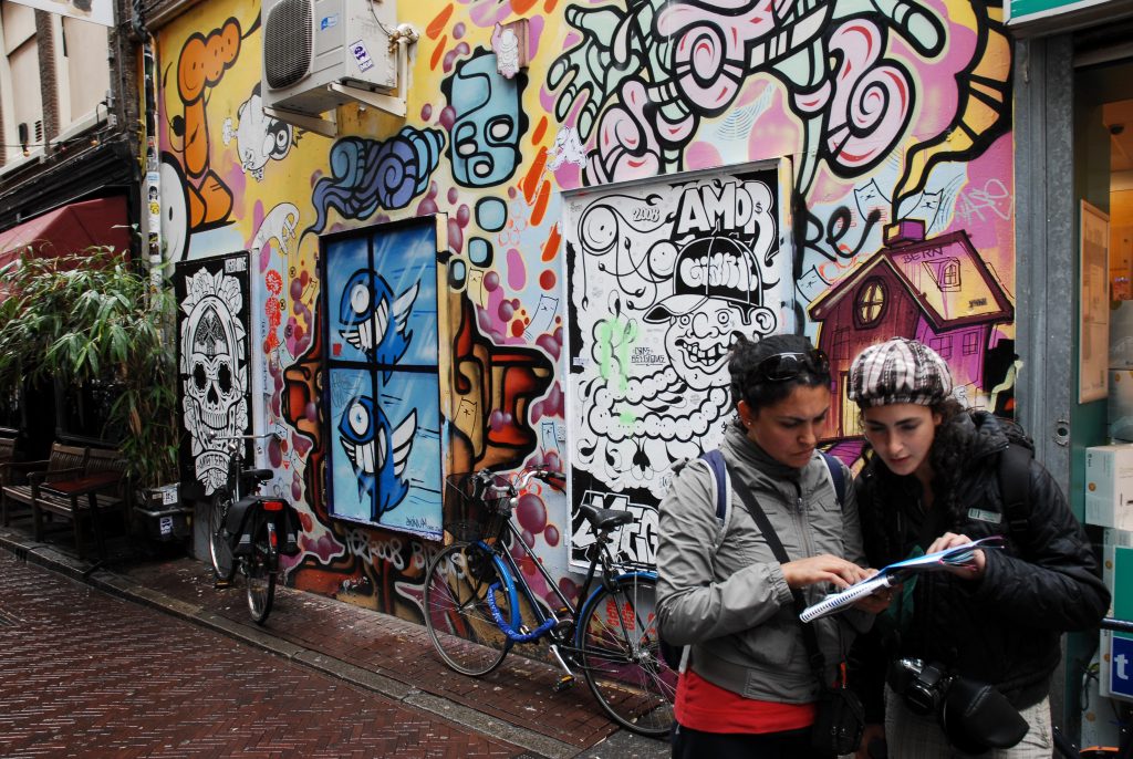 You need to check out Amsterdam's street art.