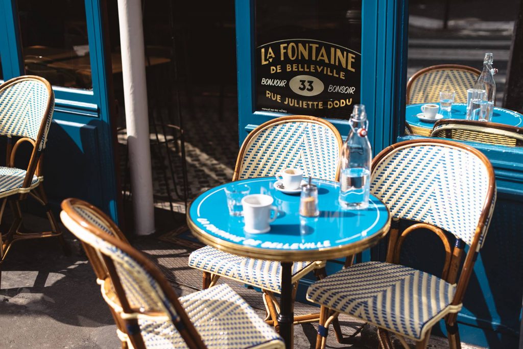 La Fontaine de Belleville is a quintessentially Parisian cafe.