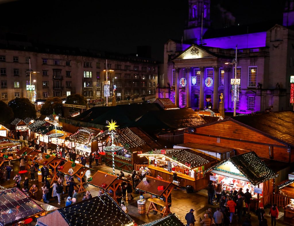 Leeds has one of the best Christmas markets in the UK.