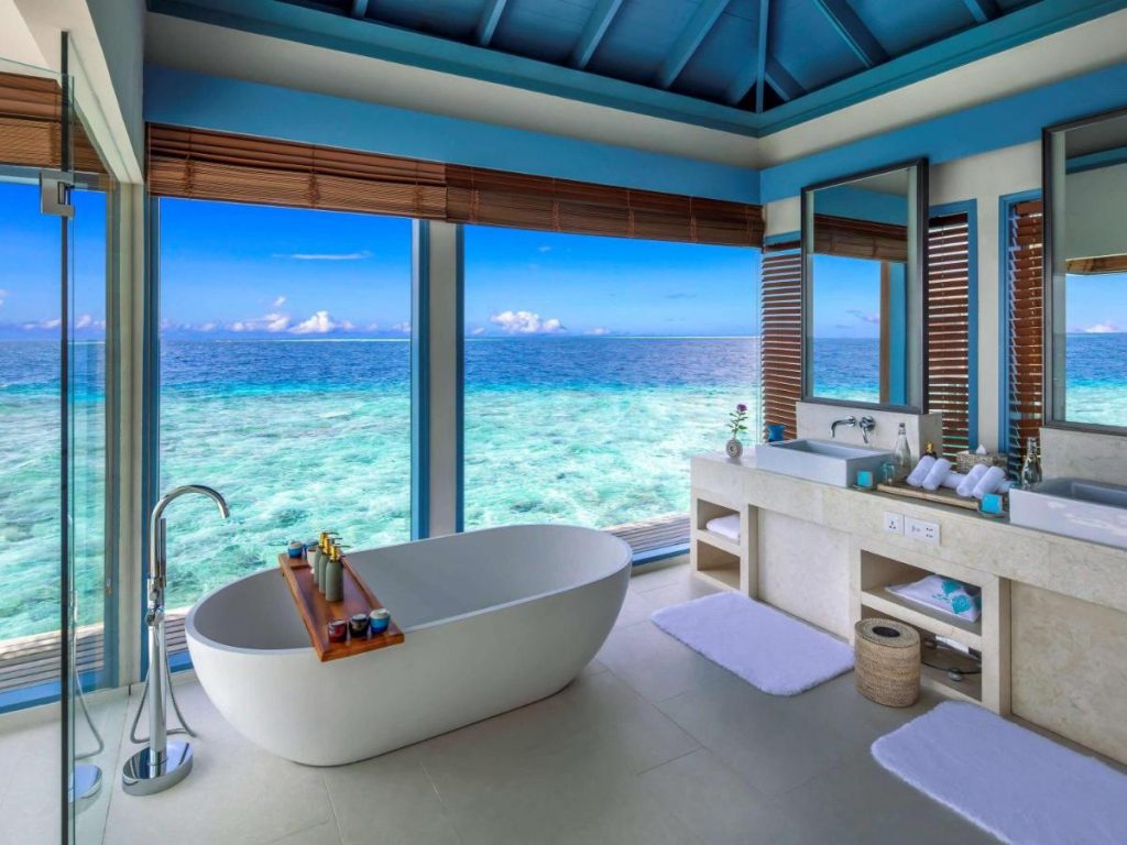 Raffles Maldive Meradhoo is one of best water villas in the Maldives.