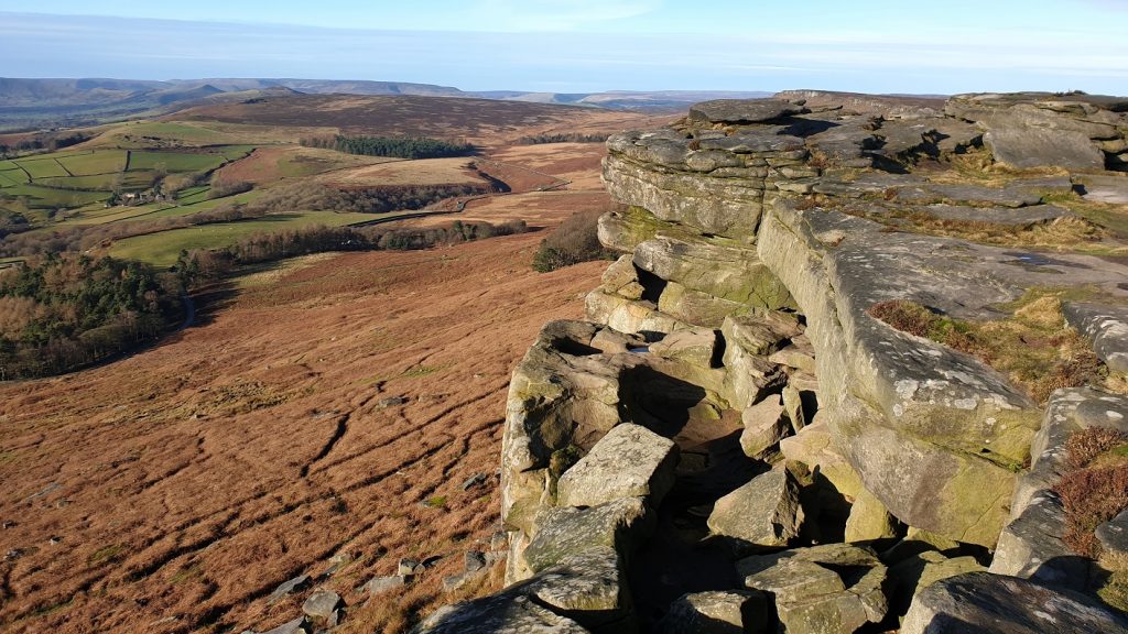 Hathersage and Stanage Edge is truly stunning.