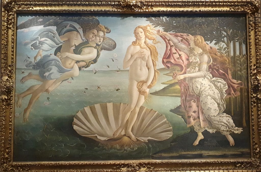 Sandro Botticelli's The Birth of Venus.