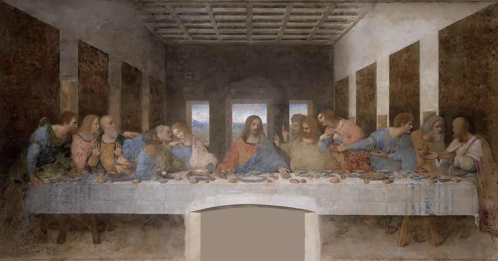 Everyone knows Leonardo da Vinci's The Last Supper.