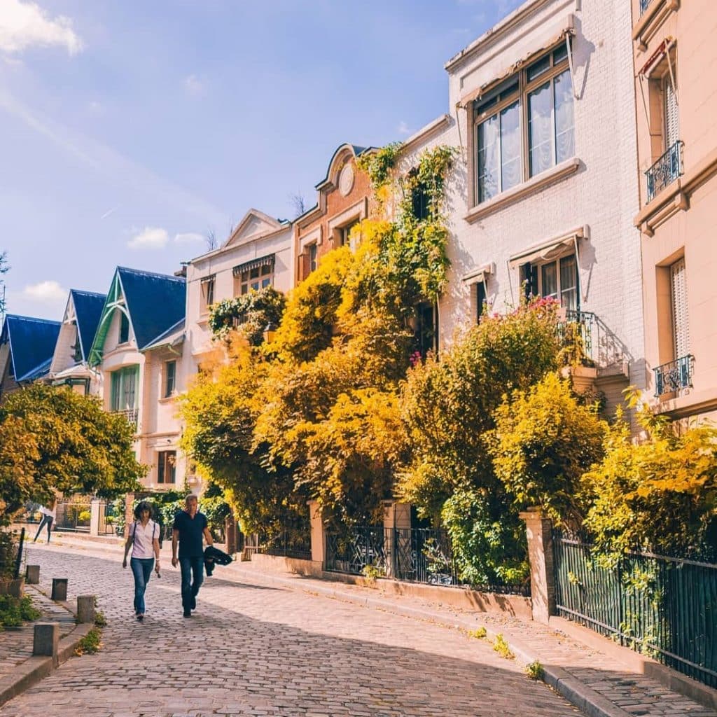 Villa Léandre is one of the most beautiful streets in Paris.