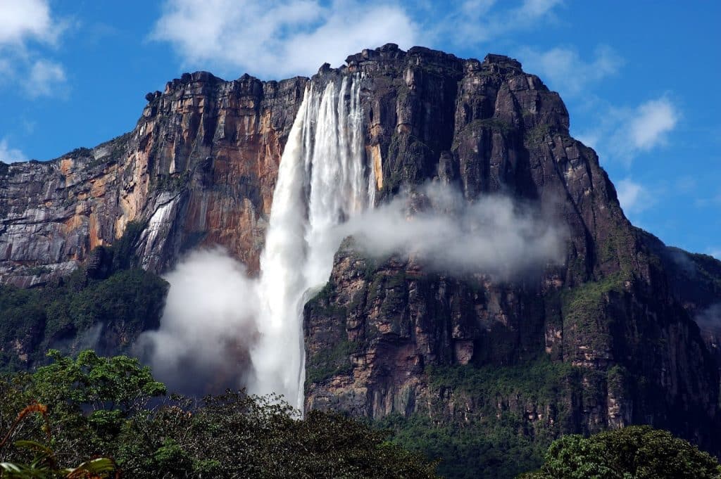 Angel Falls tops our list of most romantic places to propose in the world.