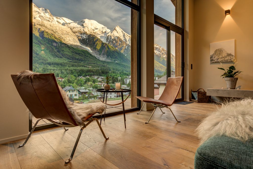 Chalet Ryolta is one of the best Chamonix chalets.