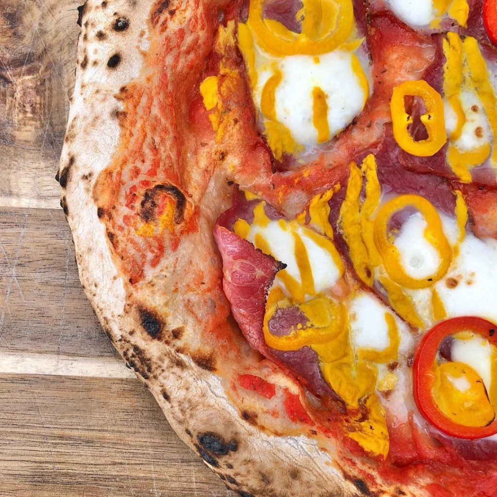 Would you try a tomato ketchup and mustard pizza?