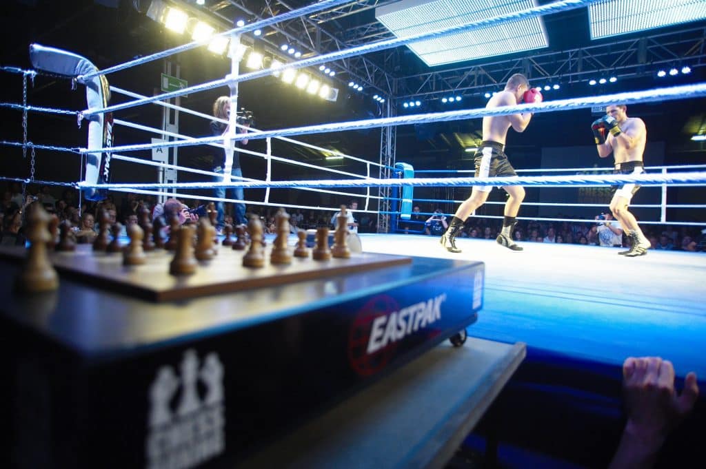 Chess boxing is one of the weirdest sports in the world.