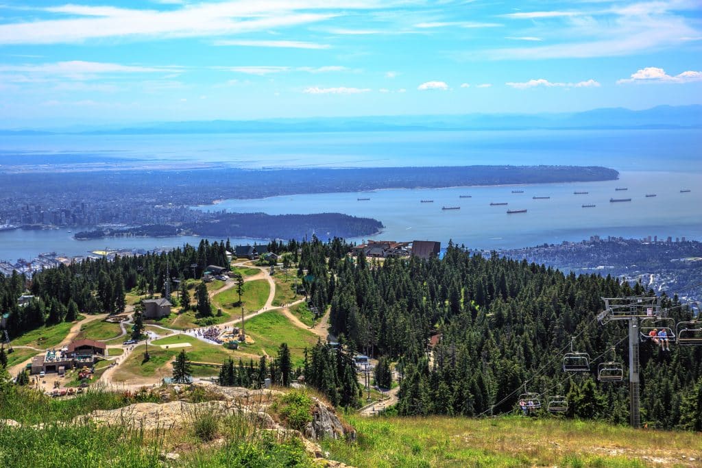 Visiting Grouse Mountain is one of the best things to do in Vancouver in winter.