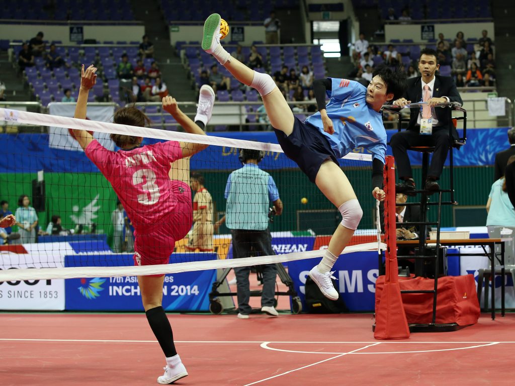 Sepak Takraw is one of the weirdest sports in the world.