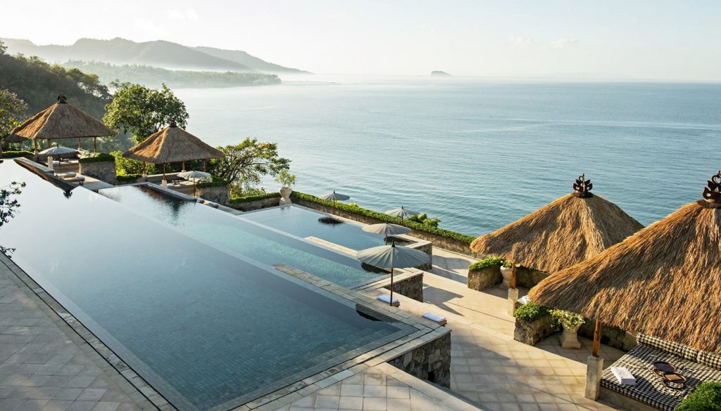 Amakila tops our list of best infinity pools in Bali.