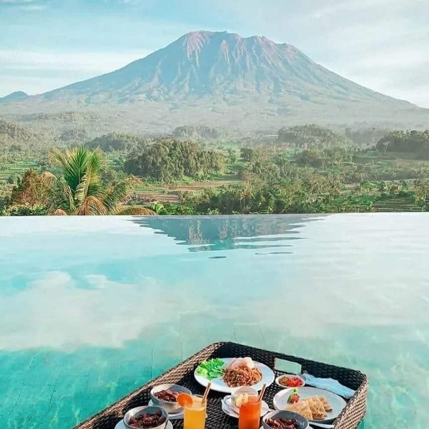 Patal Kikian Villas has one of the best infinity pools in Bali.