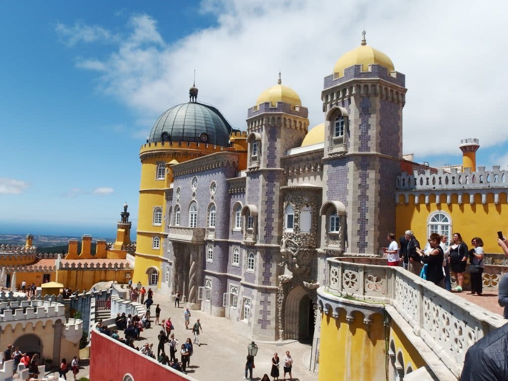 Pena Palace is one of the best things to do in Sintra Cascais Natural Park.