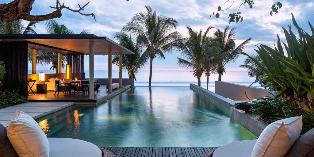 Soori Bali is one of the best infinity pools in Bali.