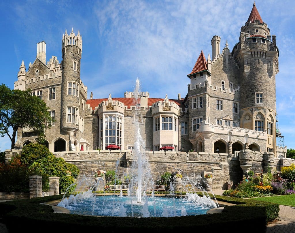 Casa Loma is one of the best things to do in Toronto in winter.