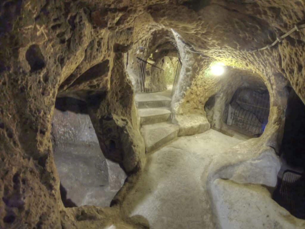 If you want to see something particularly cool and unique, you must visit the underground settlements scattered around the region of Cappadocia.