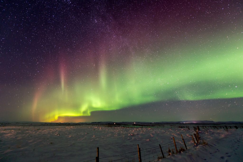 Experiencing the Northern Lights is an unforgettable experience.