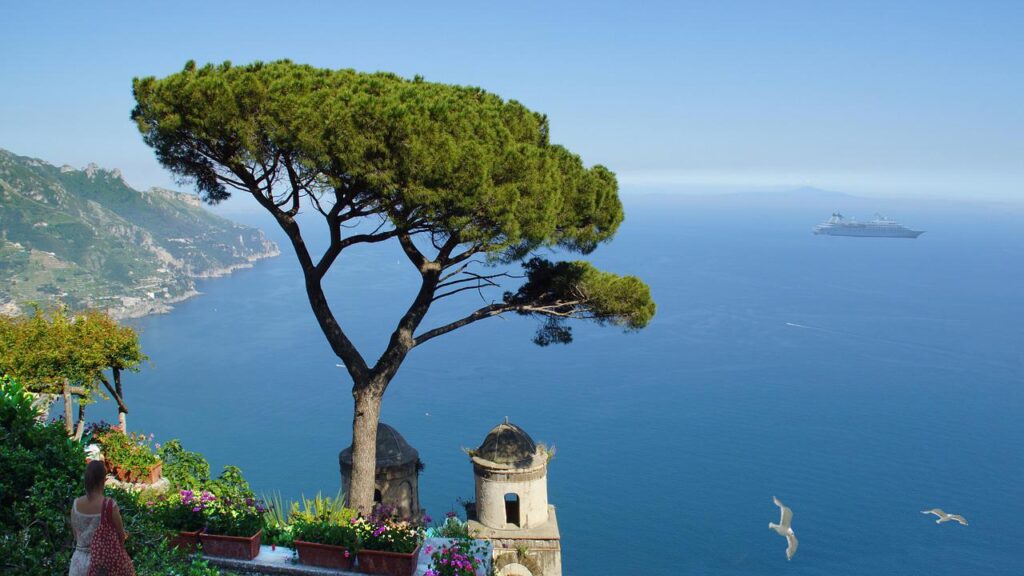 Italy's Amalfi Coast is best seen by motorcycle.