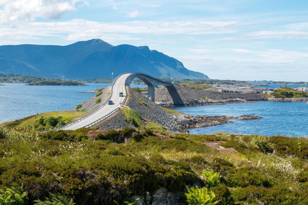 We highly recommend the Atlantic Road in Norway.